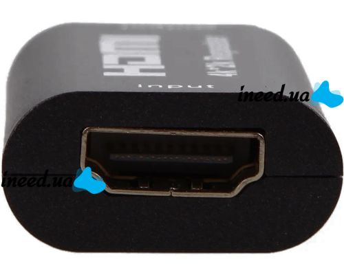 Конвертер HDMI Repeater 4K повторитель, усилитель видеосигнала до 40 метров, автономный репитер ретранслятор HDMI-HDMI удлинитель для устройств