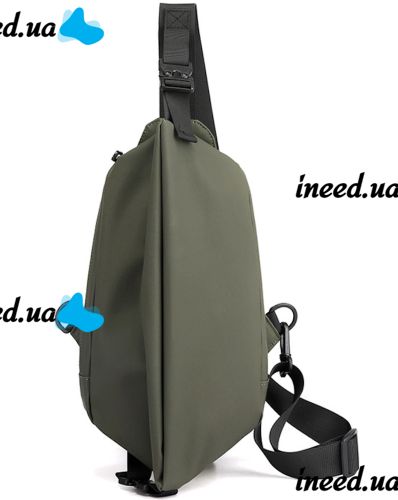 Мужская сумка через плечо Baellery Cross Body Bag JXA1808 нагрудная водонепроницаемая повседневная бананка на грудь из искусственной кожи 13Х17 см