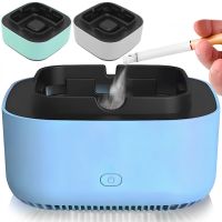 Бездымная смарт пепельница Air Purification Ashtray электронная настольная пепельница с функцией очистки воздуха от табачного дыма сигарет AND461