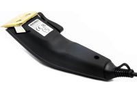 Men's hair clipper Gemei GM-836 wired trimmer for cutting and edging beard and mustache with replaceable nozzles in a case from IGemei network