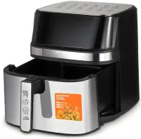 Аэрофритюрница мультипечь Bitek BT-5384 Air Fryer 12л 4600W безмаслянная фритюрница с LED дисплеем, таймером и регулировкой температуры 10 программ