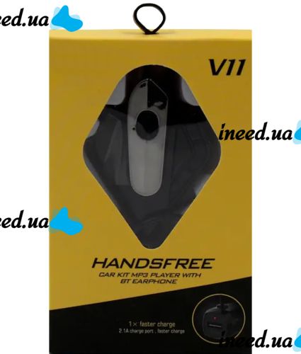 Автомобильный трансмиттер FM Bluetooth V11 BT ФМ авто модулятор передатчик Bluetooth, зарядное USB устройство, адаптер в машину от прикуривателя