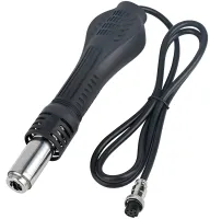 Термовоздушная паяльная станция JCD 8898 2в1 паяльник 80W и термофен 750W с регулировкой температуры и дисплеем для пайки SMD и ремонта электроники