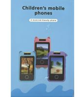 Интерактивный смартфон Children Mobile Phones AZ-1156 аккумуляторный детский телефон с играми, сенсорным экраном и камерой для фото и видео от USB