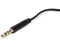 Microphone Lapel for Lavalier Micro Phone JH-043-A 3.5AUX Wired Chest Lapel with Clip Clip and Headphone Jack Black