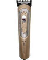Wireless Men's Hair Clipper Gemei GM-6112 Handheld Rechargeable Beard Trimmer with Replaceable Nozzles Geemy GM-6112 