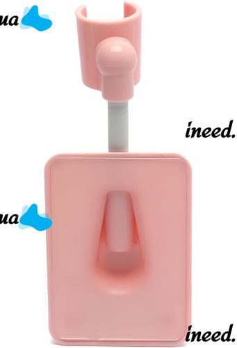 Настенный держатель для душевой лейки Shower Holder AND-129 универсальное вращающиеся крепление с 2 крючками для ручного душа на присоске в ванную