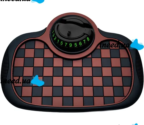 Противоскользящий автомобильный коврик Car Dashboard Mat AND 5238 органайзер подставка на приборную панель для телефона, парковочная карта на торпеду