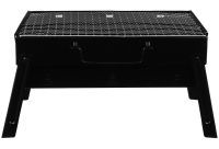 Складной BBQ гриль 43 см BBQ Grill Portable TL-372 раскладной переносной мангал на древесных углях и дровах, портативный барбекю чемодан с сеткой