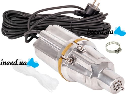 Вибрационный погружной насос Masking Vibration Pump ST/PVB-400 кабель 8 м электронасос для перекачки воды из источников с водой 400W 1080 л/ч