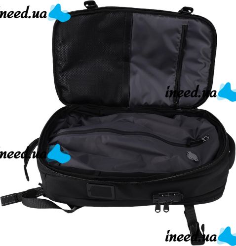 Airback Vacuum Backpack 8897 40 liter city shoulder bag with code lock, hand luggage with vacuum compartment and USB MAG-910 pump