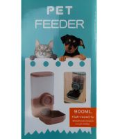 Автоматическая кормушка для домашних животных Pet Feeder SH-MA1 900 мл подвесная умная миска с автоматическим дозатором корма для кошек и собак