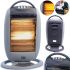 Halogen floor infrared heater Opera Digital OP-H0005 1200W 3 power modes, tabletop quartz electric heater from mains supply