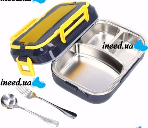 Электрический ланч-бокс Electric Lunch Box DFH-C21 1.5 л ланч бокс с подогревом и металлической съемной чашей от сети и прикуривателя C-21 220V 12V