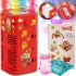 Автоматичний генератор мильних бульбашок Fireworks Bubble Machine DXS6225 85 мл машинка феєрверк зі світловими і звуковими ефектами на батарейках