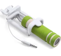 Мини монопод штатив для селфи Mini Monopod Z07-5 E портативная селфи палка 50 см селфи-монопод с кнопкой и кабелем для Android и IOS от AUX