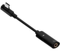 Переходник Hoco LS19 2 в 1 Jack 3.5мм Type-C аудио адаптер на 2 гнезда, конвертер для подключения зарядки и наушников к телефону Audio Converter