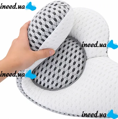 Ортопедическая подушка под поясницу Lumbar Support Pillow SP4817 анатомическая поясничная подушка для поддержки спины и позвоночника 48х30х8 см