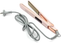 Hair Straightener Gemei GM-407 35W Ceramic Curling Iron for Styling and Straightening Geemy with Display and Temperature Controller Kemei