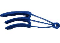 Щетка для оконных жалюзи Window Blind Cleaner Duster Brush тройная щетка для уборки и очистки и радиаторов от пыли с насадками из микрофибры