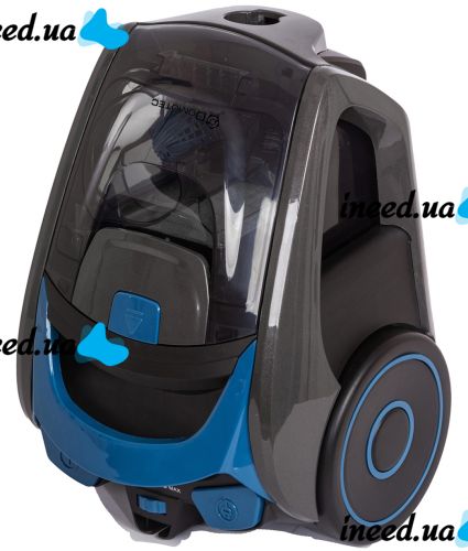 Контейнерный пылесос Domotec MS-4404 на 1.2 л 4500 W электрический циклонный пылесос без мешка с контейнером и насадками для сухой уборки Синий