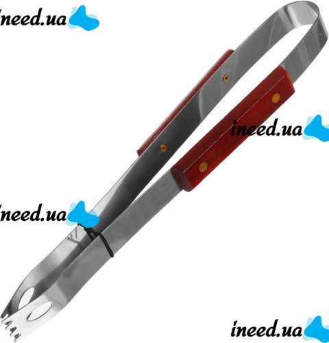 Набор принадлежностей Kemping Slim G-05 3в1 вилка лопатка щипцы для барбекю, Кулинарный комплект GP-4280 3 предмета для пикника из нержавеющей стали