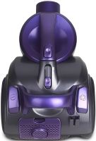 Вакуумный контейнерный пылесос Bitek BT-8662P 2 в 1 с циклонным фильтром, регулятором мощности и насадками для сухой уборки 3 л 1200W Фиолетовый