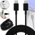 Кабель для зарядного устройства Samsung Type-C USB-C 25W 3A 1 м для быстрой зарядки и передачи данных телефона, зарядка шнур 100 см для смартфона
