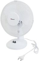 Настільний вентилятор Domotec MS-1624 портативний поворотний Електровентилятор 2 режими швидкості із захисною сіткою для будинку 23W MS1624 Білий 