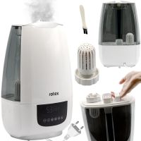 Rotex RHF-600-W Ultrasonic Humidifier for 6 liters 35 sq.m Ionizer Purifier with LED Display and 30W Water purification filter from the mains White