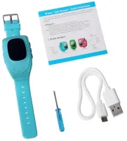 Умные детские смарт часы Smart Baby Watch Excelvan Q50 с функцией GPS трекера, наручные смарт-часы с SIM-картой 320мАч IOS Android