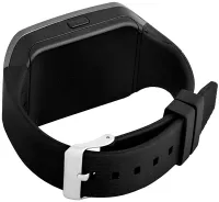 Умные наручные смарт часы Smart Watch Q18 c камерой, диктофоном и фитнес трекером, аккумуляторные Bluetooth часы с пульсометром Smartix Черные