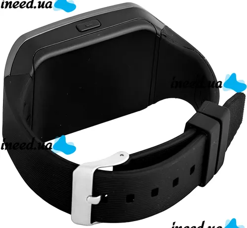 Умные наручные смарт часы Smart Watch Q18 c камерой, диктофоном и фитнес трекером, аккумуляторные Bluetooth часы с пульсометром Smartix Черные