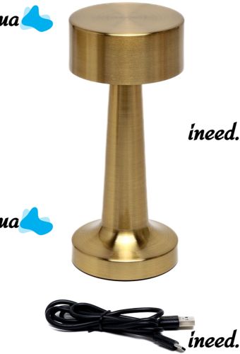Светодиодная настольная лампа гантеля Led Desk Lamp WC100G барный светильник ночник 3 режима свечения с сенсорным датчиком для спальни, ресторана, кафе
