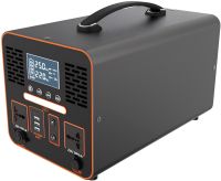 Портативная зарядная станция Sine 9563 600W 40A универсальная электростанция с чистой синусоидой для зарядки и подключения техники 220В USB Type-C
