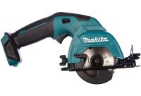 Аккумуляторная дисковая пила Makita HS301DZ циркулярная пила на два аккумулятора для продольного и поперечного распила в кейсе 85 мм 25.5 мм