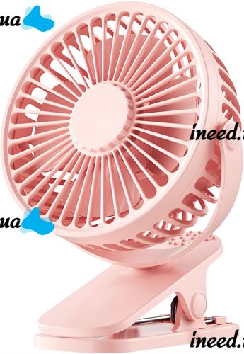 Настольный вентилятор на прищепке Small Fan WX-6507 портативный мини-вентилятор, охладитель воздуха на аккумуляторе с зажимом 3 режима работы USB