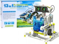 Развивающий робот конструктор Solar Robot 14 в 1 роботостроение на солнечной батареи, игрушка трансформер на 2 уровня сложности для детей от 10 лет