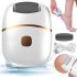 Electric Foot Grinder BJ-666 Cordless Cordless Cordless USB Rough Skin Remover Pumice Stone White