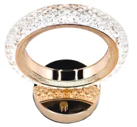 Настольная лампа-ночник Circle Table Light PC-8217 сенсорный ночник круг, светодиодная лампа светильник с кристаллами на акриловой подставке 3 режима