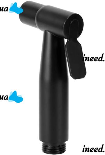 Ручной набор для биде Handheld Bidet Sprayer Set AA6-14 Черный смеситель лейка со шлангом и кронштейном из нержавеющей стали для гигиенического душа