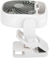 Handheld Mini Fan Arctic Air Coll Clamp Desktop Air Conditioner with Humidifier, Portable Air Cooler with Backlight on a USB Clothespin