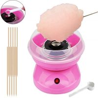 Міні апарат для солодкої вати Cotton Candy Maker GCM-520, Рожевий, Машинка для цукрової вати 500W, солодка вата для дому