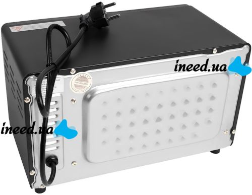 Мини электропечь Su Tai ST-9812 700W 12 л настольная электрическая духовка с таймером и механическим управлением температур 60-230 градусов от сети