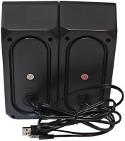 Компьютерные колонки Music D.J. M-110C проводная акустическая система со встроенным усилителем для ПК и ноутбука со светодиодной RGB подсветкой USB