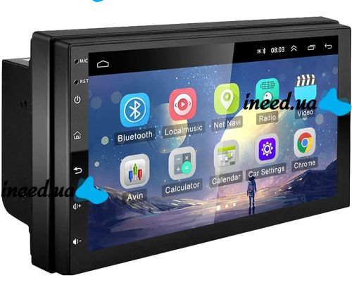 Автомагнитола MP5 CJ CP607 BT Android проигрыватель в машину с поддержкой Apple carplay 4G-32G 2din автомобильная магнитола с сенсорным экраном 7"
