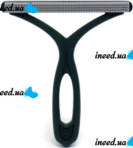 Двусторонняя щетка для удаления шерсти животных Dual-purpose Brush Hairball Buster SF246 скребок для чистки ворса и катышков с мебели и ковров