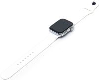 Наручные Смарт часы Smart Watch T500 спортивные с микрофоном, тонометром IP67 Aluminium 44mm умные часы с функциями фитнеса и здоровья Белые