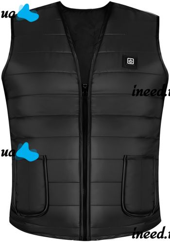 Электрический терможилет с подогревом Hoson Heated Vest универсальная жилетка с 3 режимами регулировки температуры для согревания рук и спины от USB