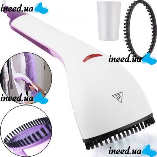 Ручной вертикальный отпариватель Sokany Hand Steamer YG-868 для одежды и штор с насадкой щеткой, Паровой утюг 1200W для дома, Пароочиститель от сети